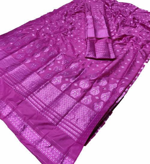 Colouring Jari Mix Set Mekhela Sador