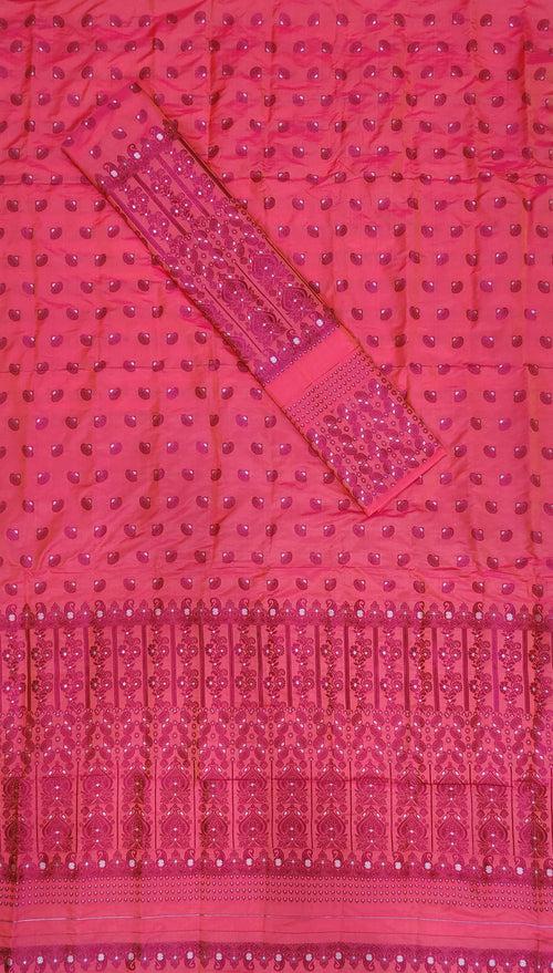 Colouring Jari Mix Set Mekhela Sador