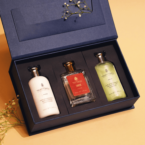 Truefitt & Hill Men's Daily Essential Gift Set| Mens Gift Set | Festive Gifting