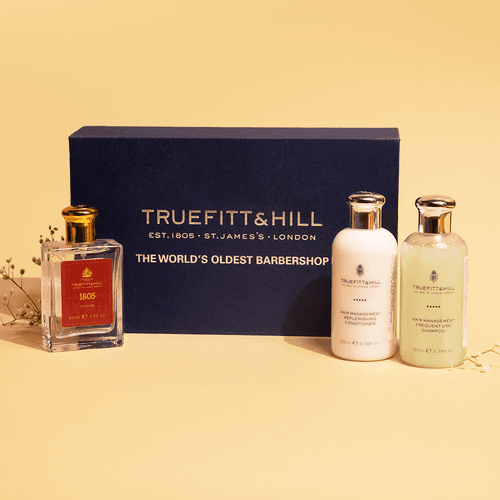 Truefitt & Hill Men's Daily Essential Gift Set| Mens Gift Set | Festive Gifting