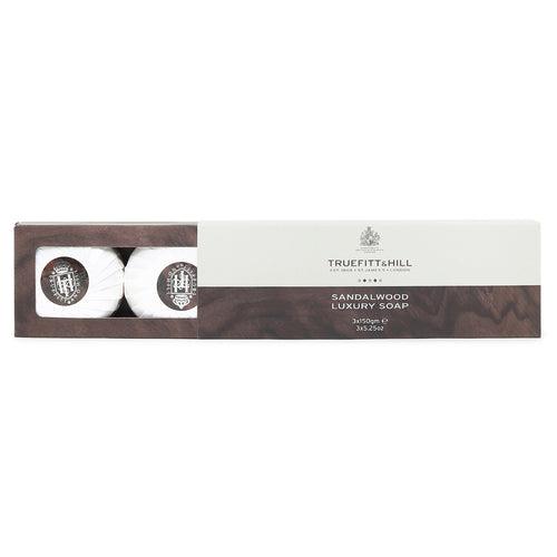 Truefitt & Hill Sandalwood Men's Bath & Body Soap 3x150gm