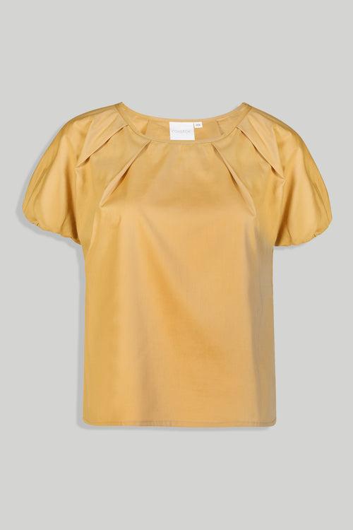 Balloon Sleeve Top in Mustard