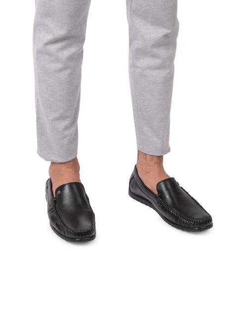 CloudSteps Obsidian Black Moccasins