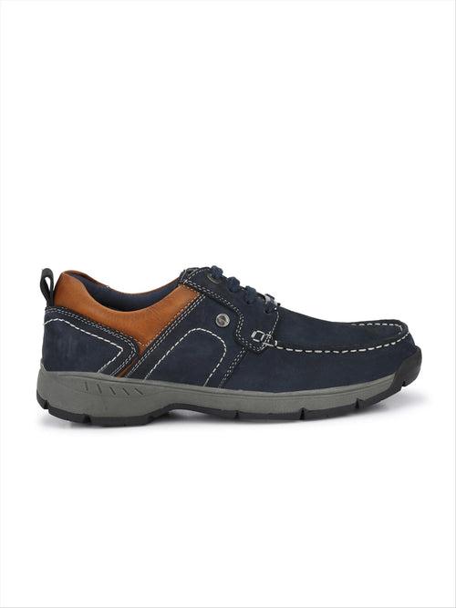 Vamos Denim Nubuck Lace-Ups