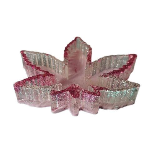 BK - Sequin Weed Leaf Ashtray