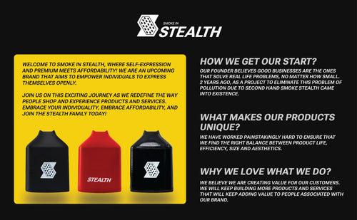 Stealth - Personal Air Filter