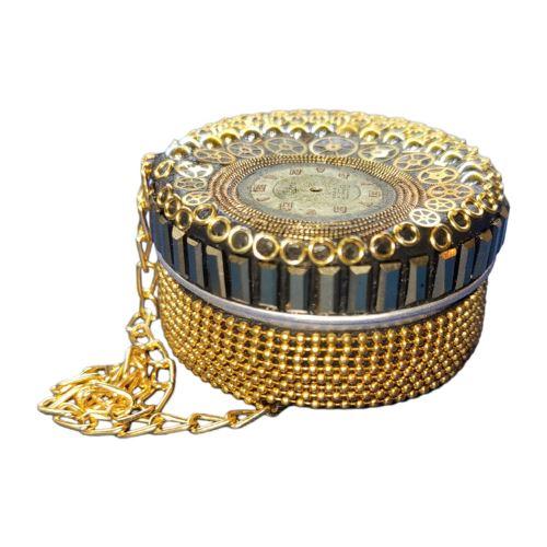 Green Mantra - Gold Storage Tin Container