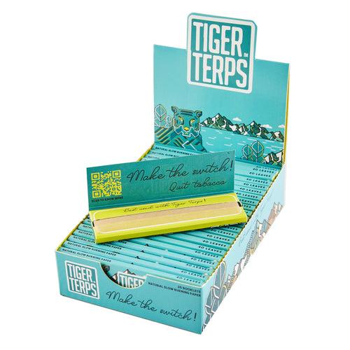 Slimjim Natural 1 1/4th Paper (Tiger Terps Aqua Edition)