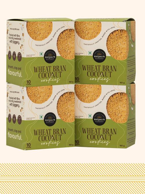 Wheat Bran Coconut cookies