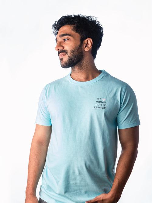 COFFEE T-SHIRT Blue (Mokapot)