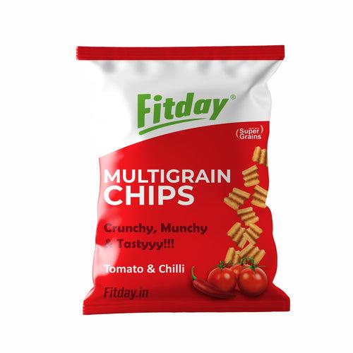 Fitday Multigrain Chips - Tomato & Chilli