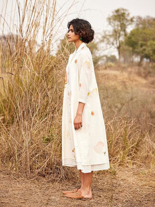 French Hydrangea Dress