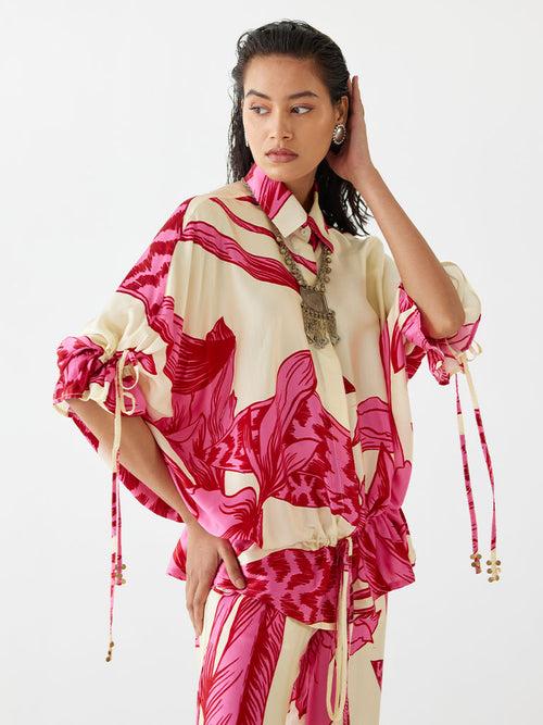 Pink Aphrodite Drawstring Set