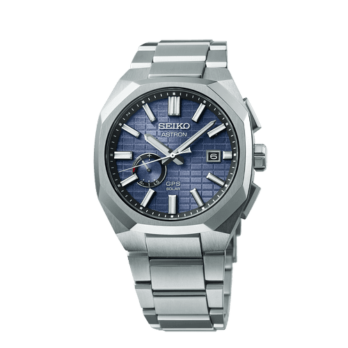 Astron GPS Solar Sapphire Blue Crystal Box - SSJ013J1