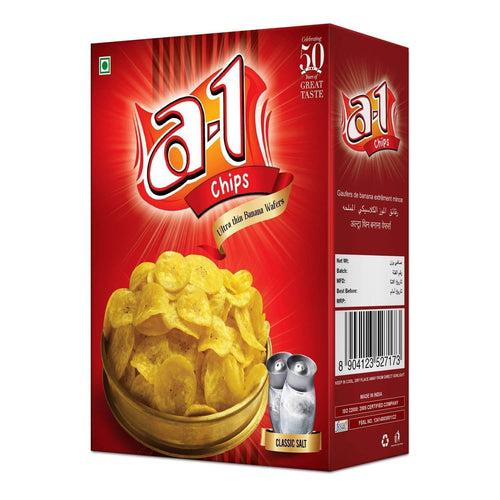 A1 Ultra Thin Banana Wafers - Classic Salt