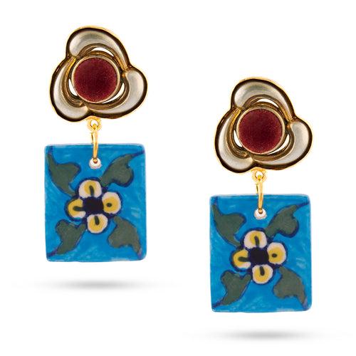 Picasso Square Earrings