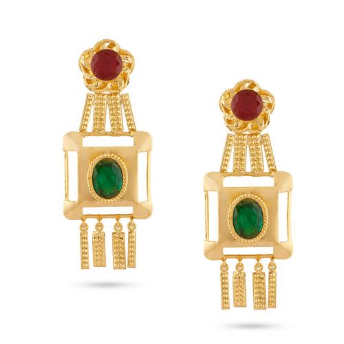 Vintage Mr.India Earrings(Gold)