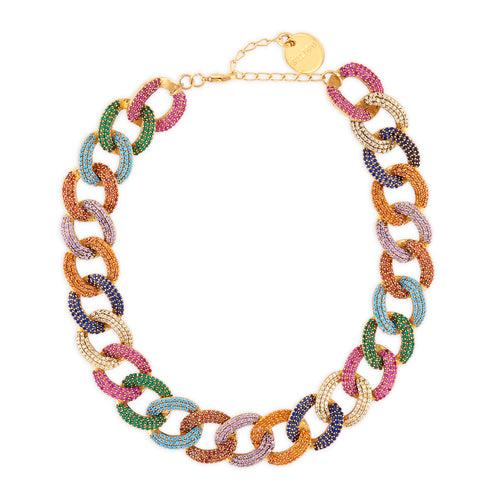 Multi Color Cuban Chain