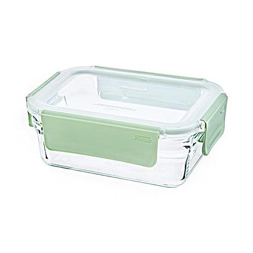 Glasslock Pure Airtight Tempered Food Container, Microwave Safe