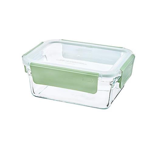 Glasslock Pure Airtight Tempered Food Container, Microwave Safe