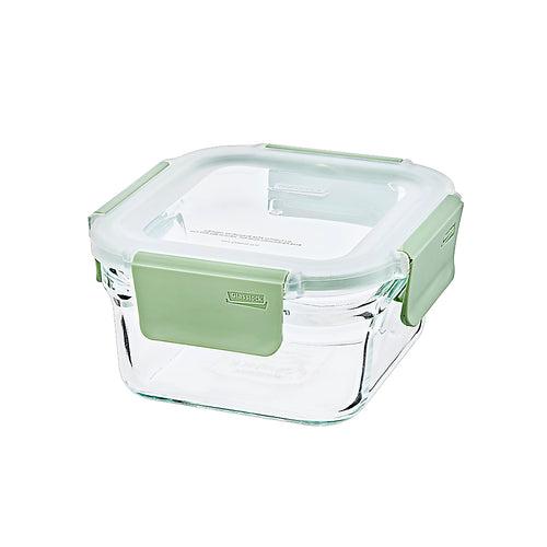 Glasslock Pure Airtight Tempered Food Container, Microwave Safe