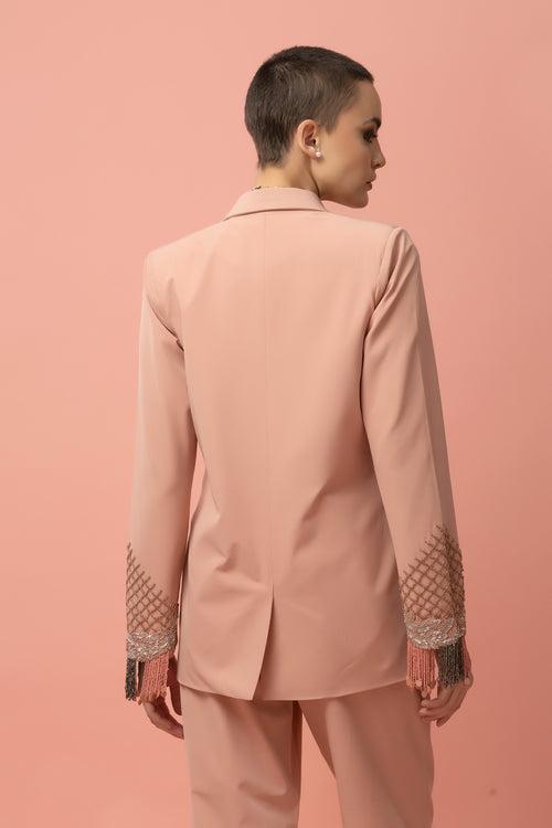 Classique Clique Peach Blazer