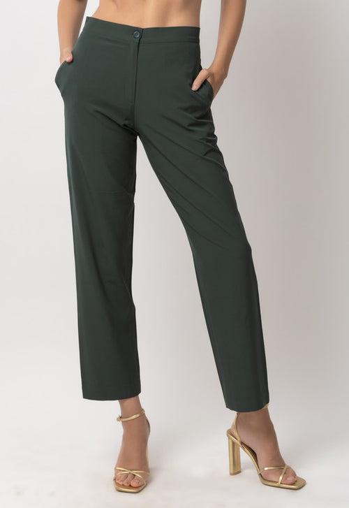 Harper Dark Green Trouser