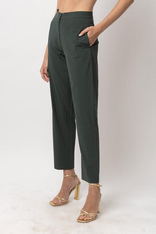 Harper Dark Green Trouser