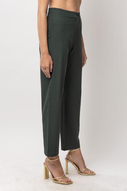 Harper Dark Green Trouser