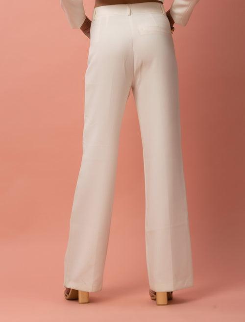 Gigi White White Trouser