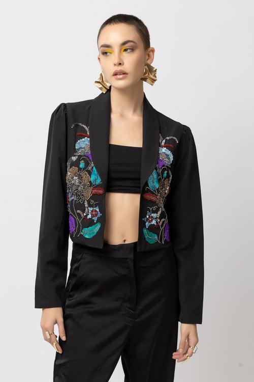 Rose Rebel Black Jacket