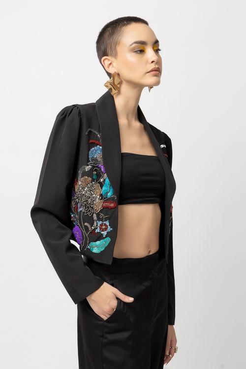 Rose Rebel Black Jacket