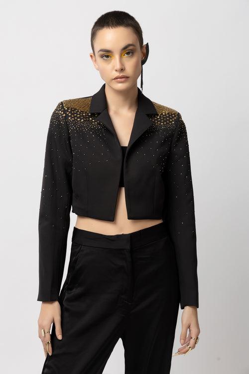 Golden Ember Black Jacket