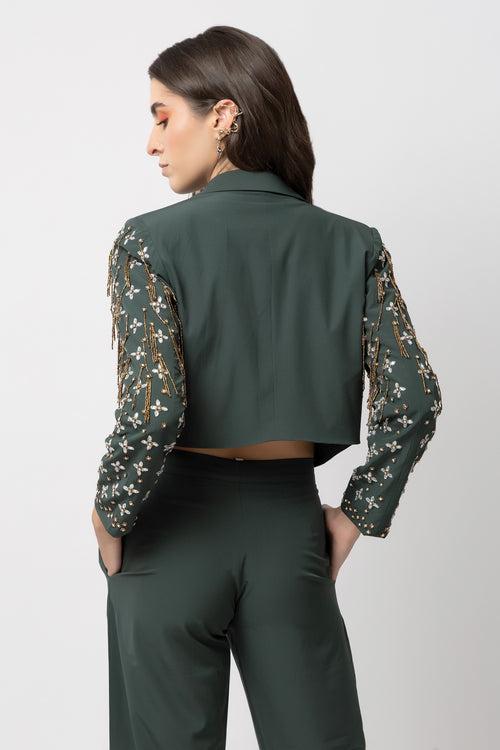 Verdant Vogue Green Jacket