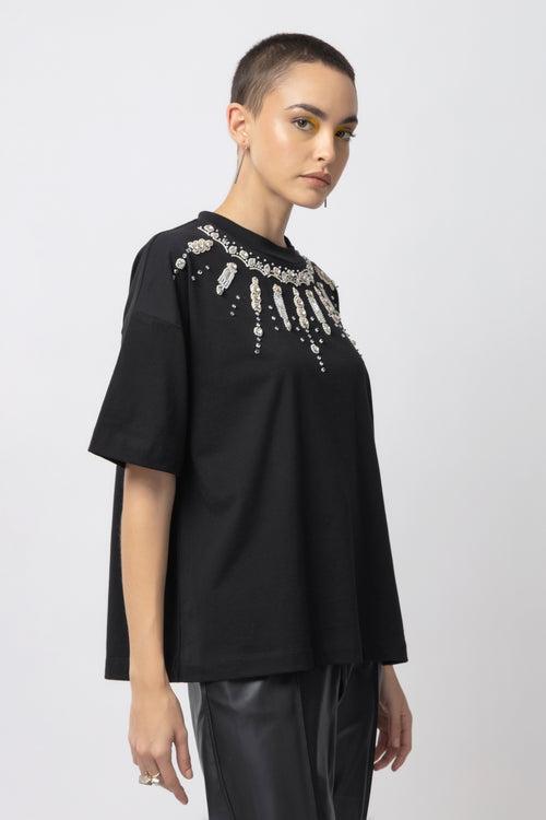 Luminous Noir black T-Shirt