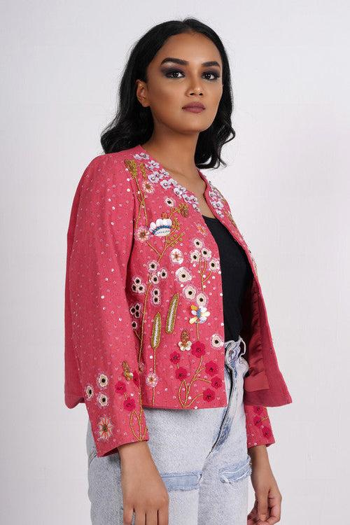 Garden Vine Sequin Jacket