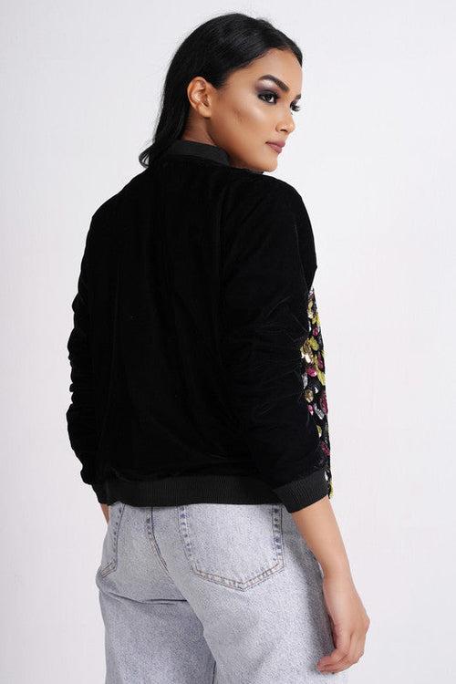 Viva Strass Bomber Jacket