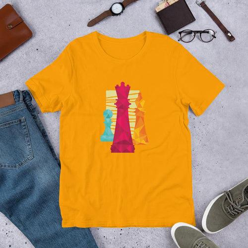 Chess Pieces Half Sleeve T-Shirt