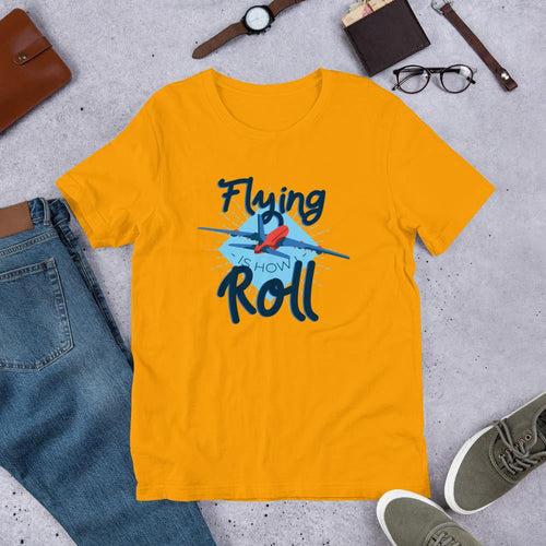 Flying Roll Half Sleeve T-Shirt