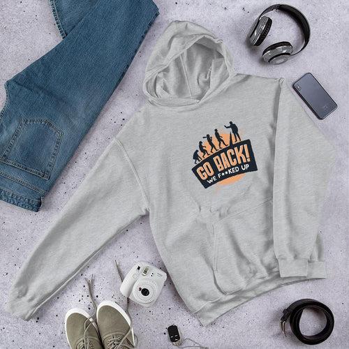 Go Back Unisex Hooded Sweatshirt