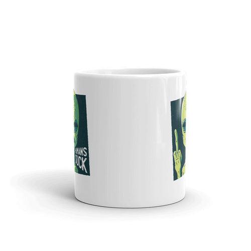 Humans Suck Alien Coffee Mug