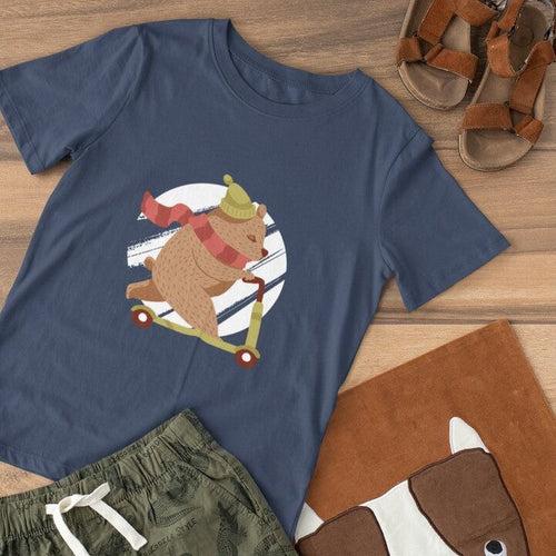 Skating Bear Toddler's T-Shirt