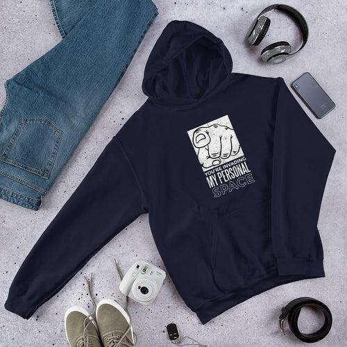 Personal Space Unisex Hooded Sweatshirt