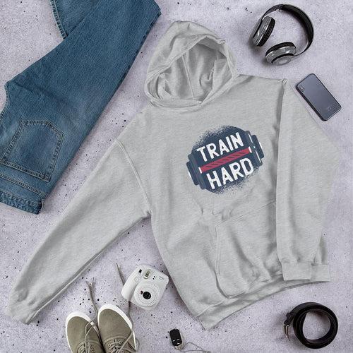 Train Hard Unisex Hooded Sweatshirt