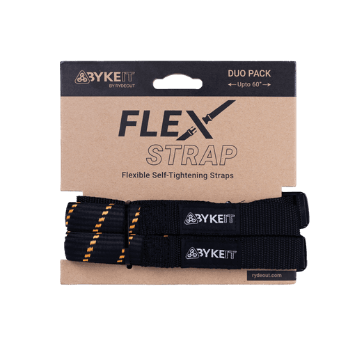 Byke IT Flex Strap - Black Orange