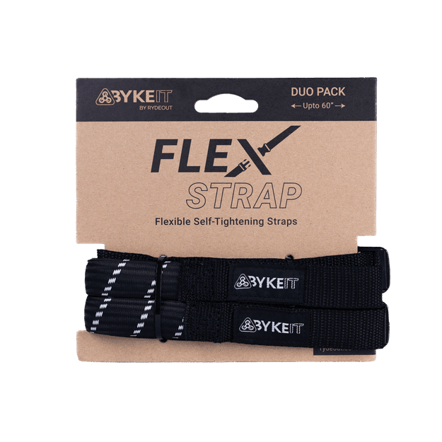 Byke IT Flex Strap - Black Silver