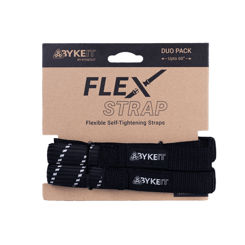 Byke IT Flex Strap - Black Silver