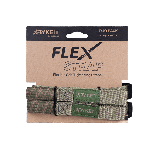 Byke IT Flex Strap - Brown Green