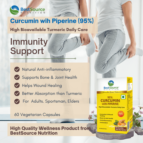 CURCUMIN with PIPERINE (95%)