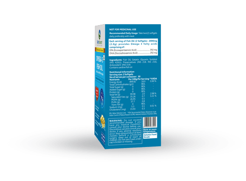 Omega 3 Fish Oil Capsules- UPGRADED